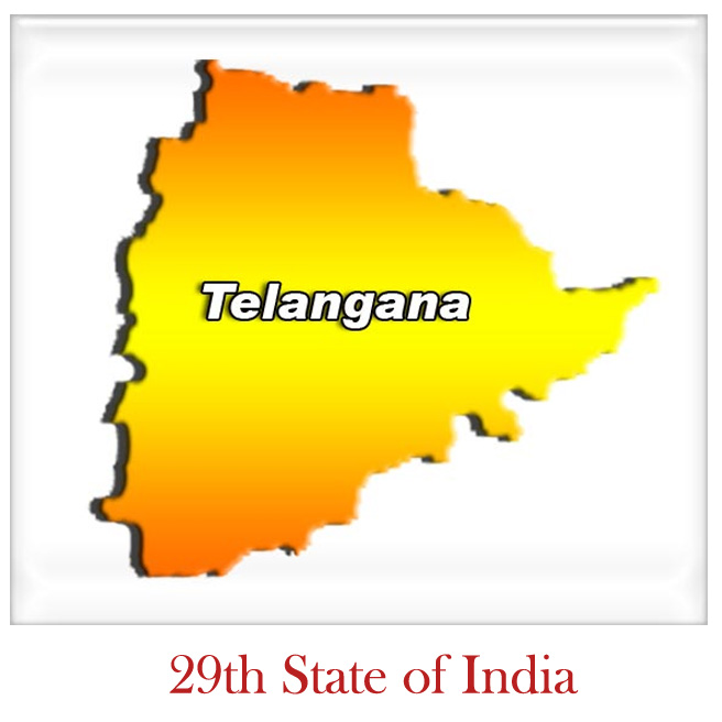 28+1 state = Telangana, A new State, Parliament hammers down Telangana