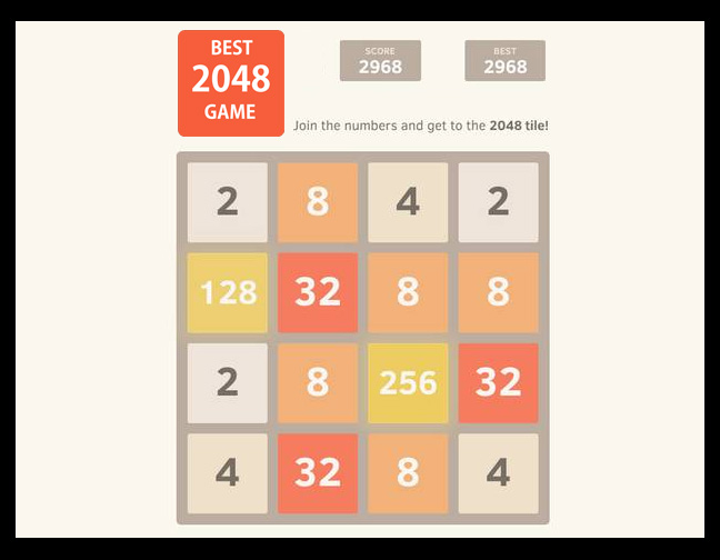 2048, Most Sensational Game after Flappy Bird | SAGMart
