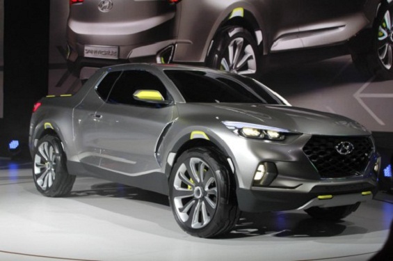 Hyundai Santa Cruz Crossover Concept Unpacked in Detroit