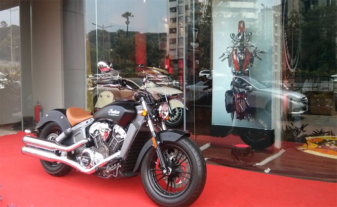 indian motorcycle showroom