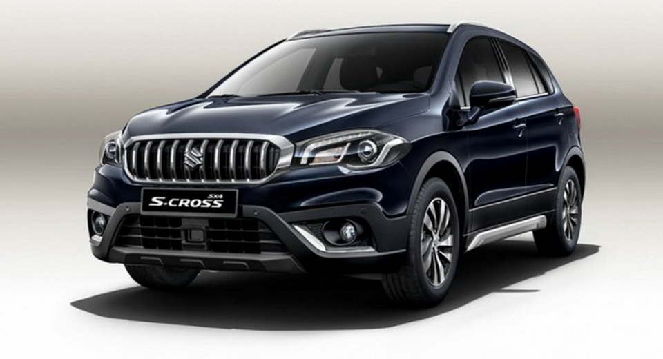 2017 Suzuki SX4 SCross Facelift Unveiled Ahead its Debut