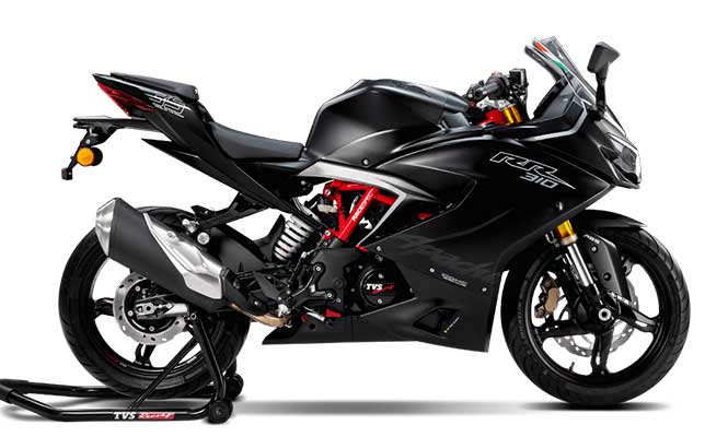 TVS Apache 310RR Black