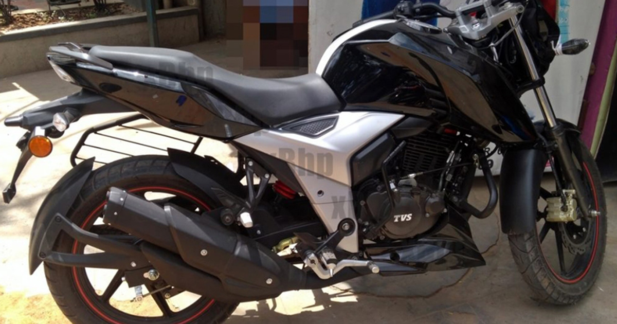 New Tvs Apache Rtr 160 Black Colour