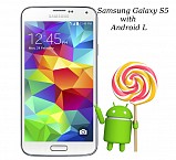 Samsung Galaxy S5 with  Android 5.0 Lollipop, Procurable in Poland