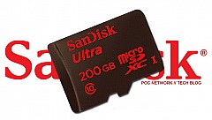 SanDisk MicroSD Card With Humongous Memory Space : 200GB SD Card