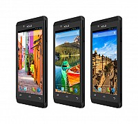 Xolo A700s Black Front And Side pictures