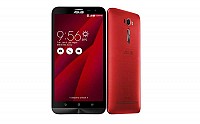 Asus ZenFone 2 Laser (ZE601KL) Glamour Red Front,Back And Side pictures