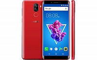 iVoomi i1 Matte Red Front,Back And Side pictures
