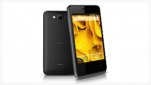 Lava Iris 350 Black Front,Back And Side