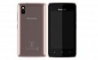 Panasonic T44 Rose Gold Front And Back
