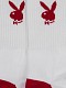 Playboy Men White Red Socks Picture