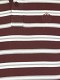 Lee men Striped Maroon t-shirt Picture
