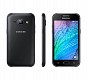 Samsung Galaxy J1 Black Front, Back and Side