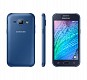 Samsung Galaxy J1 Blue Front, Back and Side