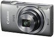 Canon Digital IXUS 160 Gray Front and Side