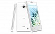 Lava Iris 250 White Front,Back And Side