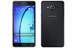 Samsung Galaxy On7 Pro Black Front and Back