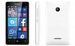 Microsoft Lumia 435 White Front,Back And Side