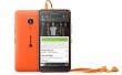 Microsoft Lumia 640 XL LTE Orange Front And Back