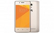 Micromax Bharat 2 Plus Gold Front And Back