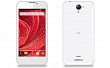 Lava Iris 500 White Front And Back