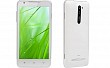 Lava Iris 503 White Front,Back And Side