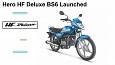 Hero HF Deluxe BS6 Launched at INR 55,925 Ex-showroom Price