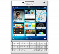 BlackBerry Passport White Front pictures