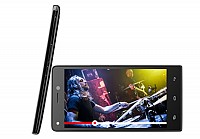 Xolo 8X-1020 Black Front And Side pictures
