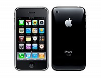 Apple iPhone 3GS Black Front And Back pictures