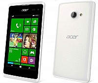Acer Liquid M220 White Front, Back And Side pictures
