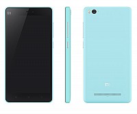 Xiaomi Mi 4i Light Green Front,Back And Side pictures