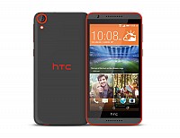 HTC Desire 820G Plus Dual SIM Saffron Gray Front And Back pictures