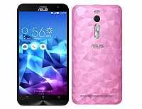 Asus ZenFone 2 Deluxe Pink Front And Back pictures