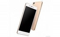 Oppo F1 Gold Front,Back And Side pictures