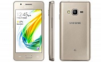 Samsung Z2 Gold Front, Back and Side pictures