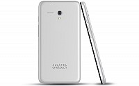 Alcatel XL White Back And Side pictures