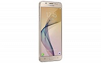 Samsung Galaxy On8 Gold Front And Side pictures