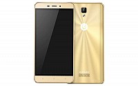 Gionee P7 Max Gold Front And Back pictures