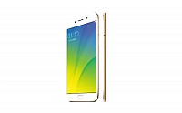 Oppo R9s Plus Gold Front And Side pictures