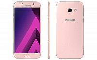 Samsung Galaxy A5 (2017) Peach Cloud Front,Back And Side pictures