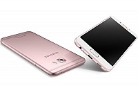 Samsung Galaxy C7 Pro Rose Pink Front,Back And Side pictures