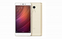 Xiaomi Redmi Note 4 Gold Front And Back pictures