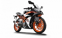 2017 KTM RC 390 Front pictures
