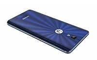Gionee P7 Max Grey Blue Back And Side pictures