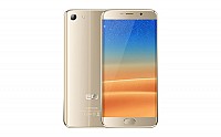 Elephone S7 Gold Front And Back pictures