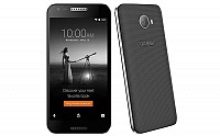 Alcatel A30 Plus Black with Metallic Silver Front,Back And Side pictures