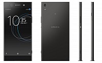 Sony Xperia XA1 Ultra Black Front and Back Side pictures