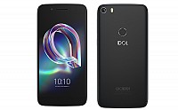Alcatel Idol 5 Black Front And Back pictures
