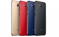 Huawei Honor V9 Play Back and Side pictures